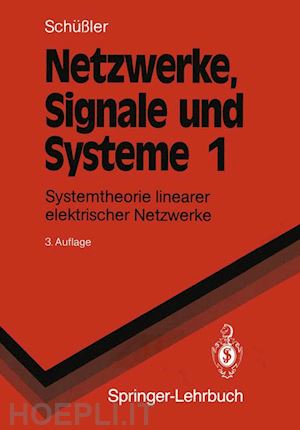 schüßler hans w. - netzwerke, signale und systeme