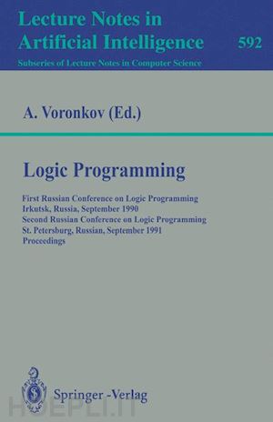 voronkov andrei (curatore) - logic programming