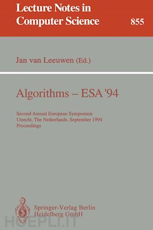 leeuwen jan van (curatore) - algorithms - esa '94