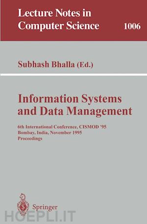 bhalla subhash (curatore) - information systems and data management