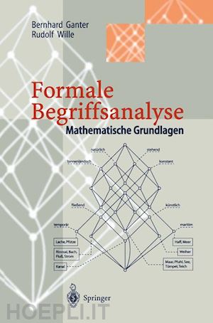 ganter bernhard; wille rudolf - formale begriffsanalyse