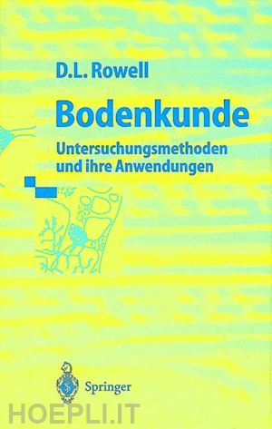 rowell david l. - bodenkunde