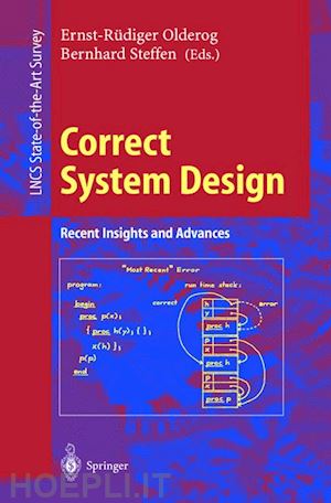 olderog ernst-rüdiger (curatore); steffen bernhard (curatore) - correct system design