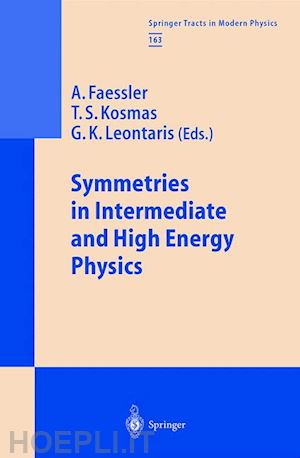 faessler a. (curatore); kosmas t.s. (curatore); leontaris g.k. (curatore) - symmetries in intermediate and high energy physics