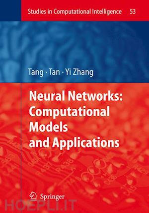 tang huajin; tan kay chen; yi zhang - neural networks: computational models and applications