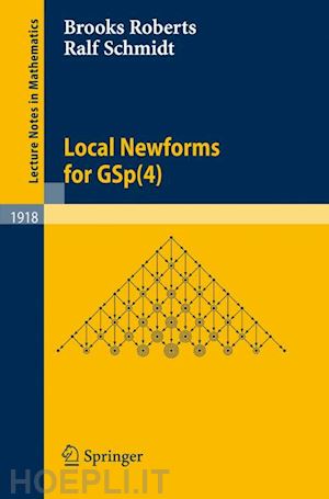 roberts brooks; schmidt ralf - local newforms for gsp(4)