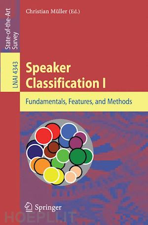 müller christian (curatore) - speaker classification i