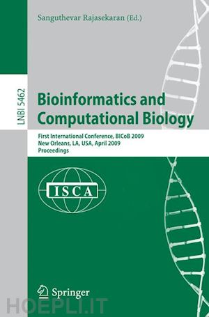 rajasekaran sanguthevar (curatore) - bioinformatics and computational biology