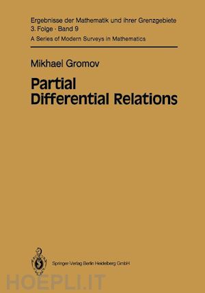 gromov misha - partial differential relations