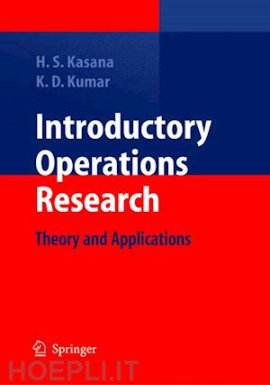 kasana harvir singh; kumar krishna dev - introductory operations research