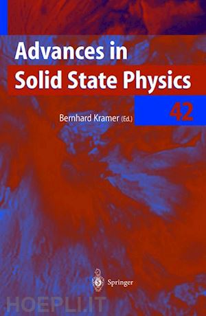 kramer bernhard (curatore) - advances in solid state physics