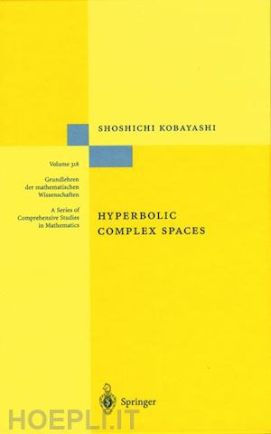 kobayashi shoshichi - hyperbolic complex spaces