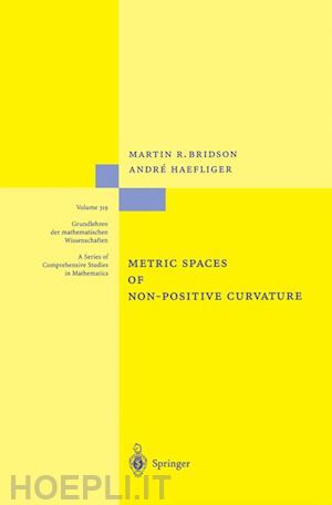 bridson martin r.; häfliger andré - metric spaces of non-positive curvature