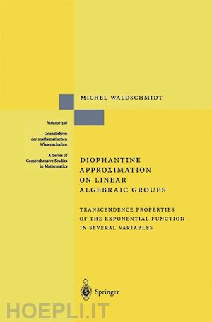 waldschmidt michel - diophantine approximation on linear algebraic groups