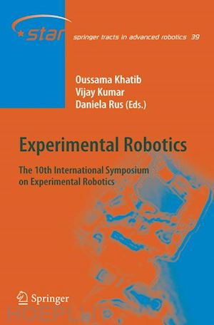 khatib oussama (curatore); kumar vijay (curatore); rus daniela (curatore) - experimental robotics