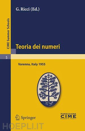 ricci g. (curatore) - teoria dei numeri