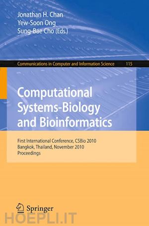 chan jonathan h. (curatore); ong yew-soon (curatore); cho sung-bae (curatore) - computational systems-biology and bioinformatics
