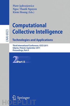 jedrzejowicz piotr (curatore); nguyen ngoc thanh (curatore) - computational collective intelligencetechnologies and applications