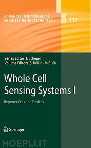 belkin shimshon (curatore); gu man bock (curatore) - whole cell sensing systems i