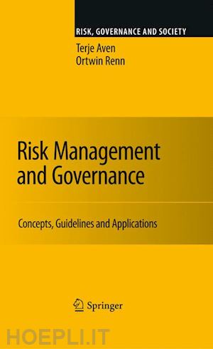 aven terje; renn ortwin - risk management and governance