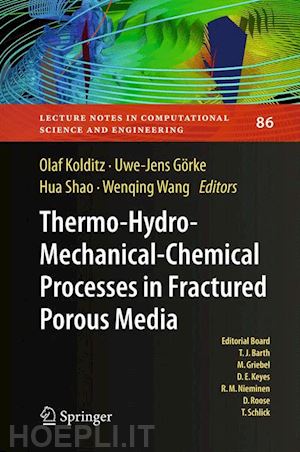 kolditz olaf (curatore); görke uwe-jens (curatore); shao hua (curatore); wang wenqing (curatore) - thermo-hydro-mechanical-chemical processes in porous media