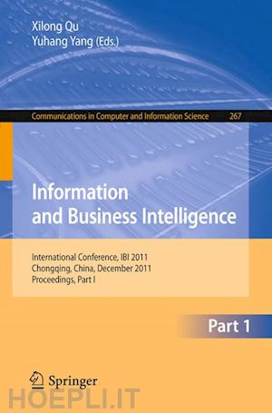 qu xilong (curatore); yang chenguang (curatore) - information and business intelligence