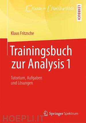 fritzsche klaus - trainingsbuch zur analysis 1