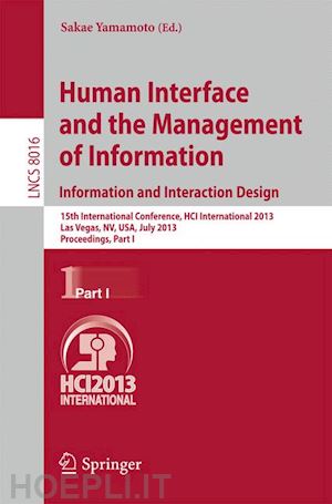 yamamoto sakae (curatore) - human interface and the management of information