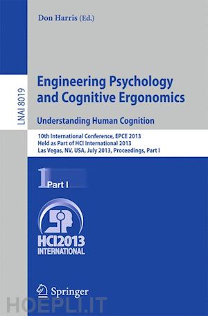 harris don (curatore) - engineering psychology and cognitive ergonomics. understanding human cognition