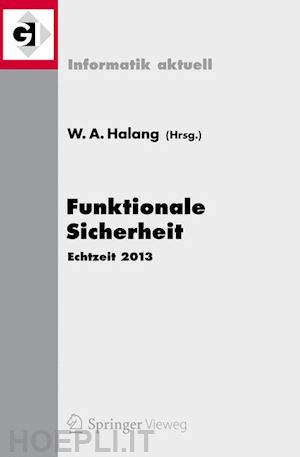 halang wolfgang a. (curatore) - funktionale sicherheit