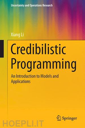 li xiang - credibilistic programming