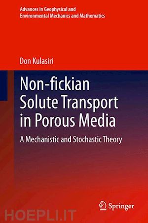 kulasiri don - non-fickian solute transport in porous media