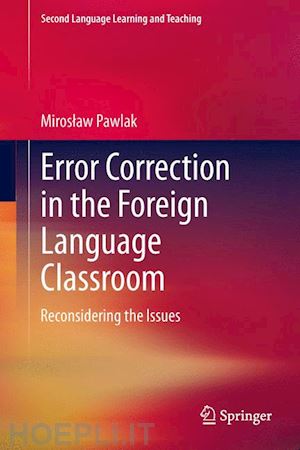 pawlak miroslaw - error correction in the foreign language classroom