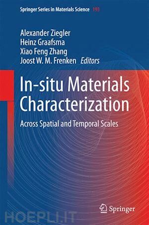 ziegler alexander (curatore); graafsma heinz (curatore); zhang xiao feng (curatore); frenken joost w.m. (curatore) - in-situ materials characterization