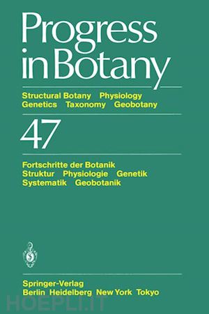 behnke h.-dietmar; esser karl; kubitzki klaus; runge michael; ziegler hubert - progress in botany