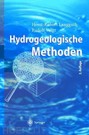 langguth horst-robert; voigt rudolf - hydrogeologische methoden