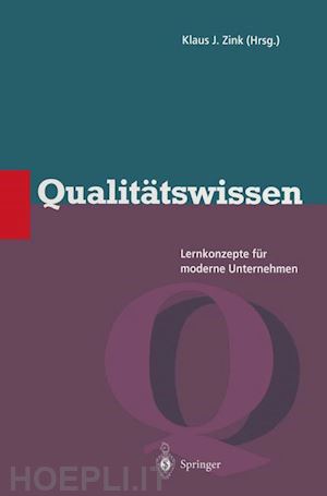 zink klaus j. (curatore) - qualitätswissen