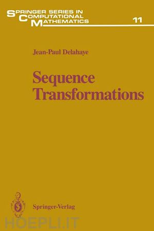 delahaye jean-paul - sequence transformations