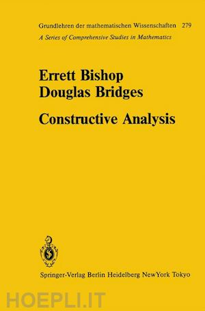 bishop e.; bridges douglas - constructive analysis