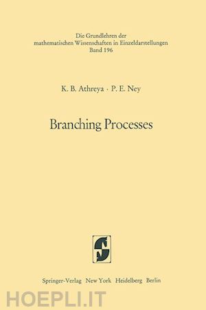 athreya krishna b.; ney peter e. - branching processes