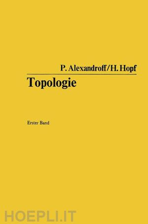 alexandroff paul; hopf heinz - topologie
