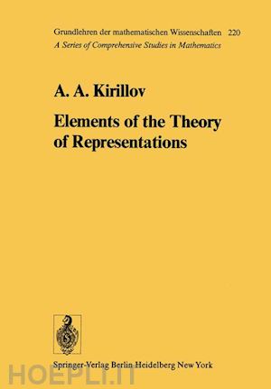 kirillov a. a. - elements of the theory of representations