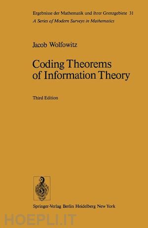 wolfowitz j. - coding theorems of information theory