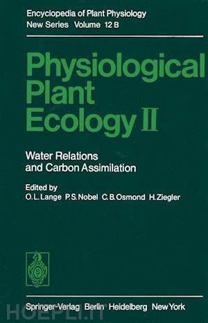 lange otto l. - physiological plant ecology ii