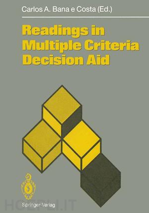 bana e costa carlos a. (curatore) - readings in multiple criteria decision aid