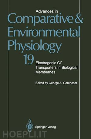  - advances in comparative and environmental physiology