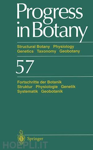 behnke h.-dietmar; lüttge ulrich; esser karl; kadereit joachim w.; runge michael - progress in botany / fortschritte der botanik