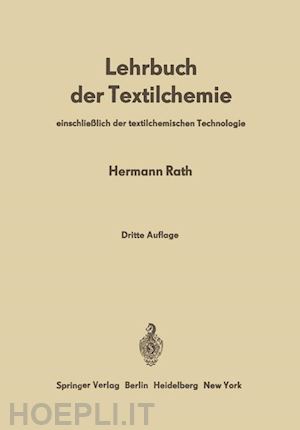 rath hermann - lehrbuch der textilchemie