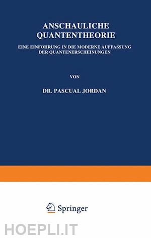 jordan p. - anschauliche quantentheorie