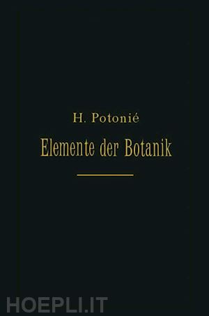potonié h. - elemente der botanik